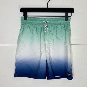 Abercrombie Kids • Ombré Boys Swim Trunks Size 11/12